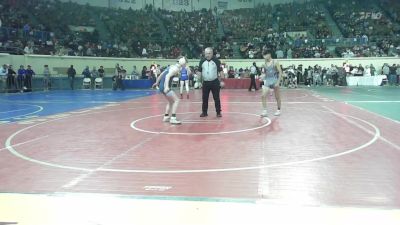 113 lbs Round Of 64 - Christian Abbitt, Little Axe Takedown Club vs Carter Blair, Enid Junior High