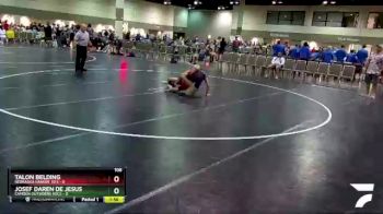 106 lbs Round 2 (16 Team) - Josef Daren De Jesus, Camden Outsiders Socs vs Talon Belding, Nebraska Hangin` 10`s