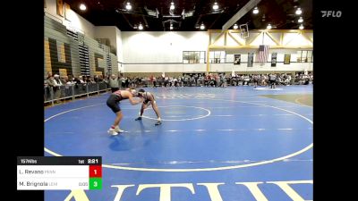 157A lbs Rr Rnd 1 - Lucas Revano, Penn vs Max Brignola, Lehigh