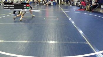 84 lbs Consy 5 - Holden Davis, Brecksville vs Eddie Carter, Bishop McDevitt