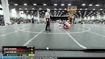 113 lbs Cons. Round 2 - Cole Vaughan, OK vs Tyler Barlow, IL