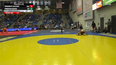 285 lbs Cons. Round 2 - Preston Dixon, Cal Poly Humboldt vs Kendrick Salcido, Unattached-Sacramento City College
