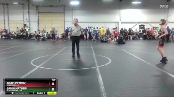 100 lbs Round 5 (8 Team) - Gavin Matheis, FL Scorpions vs Adam Petrov, Warhawks