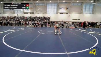 132 lbs Round 1 - Jeannie Burnham, Club Not Listed vs Emma Gallaway, Divas Of Destruction Wrestling Club