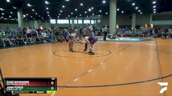 157 lbs Round 4 (6 Team) - John Fogus, Guerilla WC vs Zane Bovenizer, Bad Natured Rodents