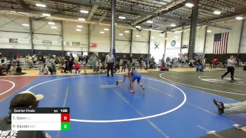 88 lbs Quarterfinal - Tori Conn, Illinois Valley YW vs Paola Gaytan, Mat Demon WC