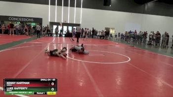 65 lbs Quarterfinal - Kenny Hartman, WAUS vs Luke Rafferty, BWHS