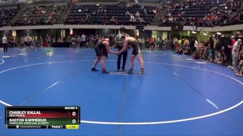 160 lbs Round 3 - Easton Kammerud, Sarbacker Wrestling Academy vs Charley Kallal, New Prague