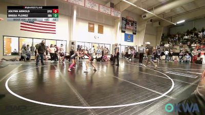 80 lbs Rr Rnd 3 - Jolynn Arnold, Sperry Wrestling Club vs Breea Florez, HURRICANE WRESTLING ACADEMY