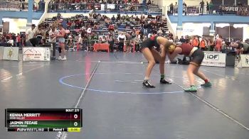 107 lbs Cons. Round 4 - Kenna Merritt, Star Valley vs Jasmin Fedaie, Canyon Ridge
