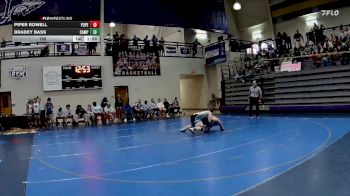 155 lbs Semis & 1st Wb (8 Team) - Bradey Bass, Campbell vs Piper Rowell, Pope