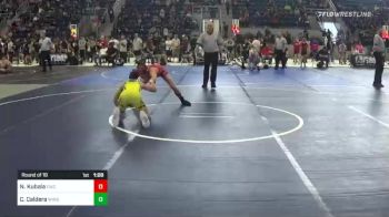 109 lbs Round Of 16 - Noah Kubala, Chaparral Wrestling Club vs Chris Caldera, Winslow Wrestling