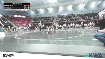 76-80 lbs Round Of 16 - Ryker Hushbeck, Verdigris Youth Wrestling vs Kian Rodriguez, Honey Badgers Wrestling Club