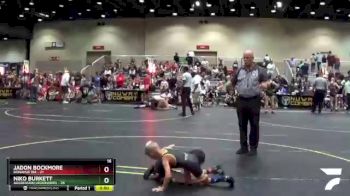 46 lbs Round 1 (6 Team) - Jadon Bockmore, Donahue WA vs Niko Burkett, Aggression Legionaries