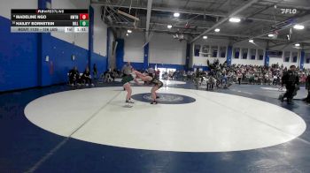 126 lbs Consi Of 4 - Madeline Ngo, Newton North vs Hailey Bornstein, Billerica