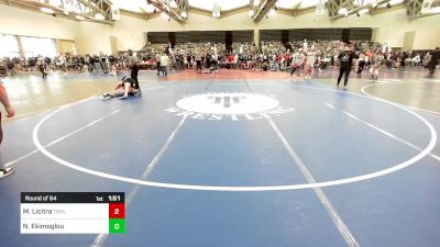 154-H lbs Round Of 64 - Michael Licitra, Tottenville vs Nicholas Ekimoglou, .