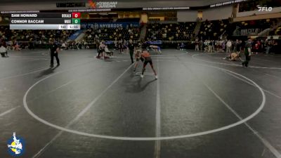 120 lbs Cons. Round 2 - Connor Baccam, Waukee vs Sam Howard, DeKalb