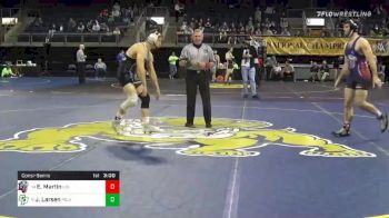 184 lbs Consolation - Ethan Martin, Liberty University vs Jared Larsen, California Polytechnic University WC