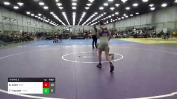 100 lbs Rr Rnd 3 - Stockton Allen, SWAT Black vs Tharyn Hausler, Team Tulsa NDT