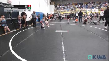 70 lbs Consolation - Kevin Aaron, Madill Takedown vs Grayson Schultz, Team Tulsa Wrestling Club