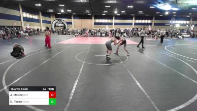 149 lbs Quarterfinal - Jessy Mckee, Uintah Wrestling vs Elijah Flores, Pounders WC