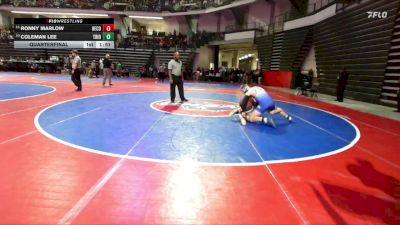 150-1A Quarterfinal - Coleman Lee, Trion vs Ronny Marlow, Heard County