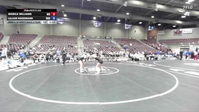 138 lbs Semis & 1st Wrestleback (8 Team) - Jessica Williams, Umpqua Community College vs Lillian Hagemann, Southeast CC