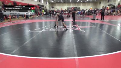 100 lbs Round 2 - Cayden Podeweltz, Wrestling Factory vs Clay Meredith, Victory School Of Wrestling