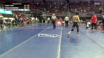 3A-144 lbs Champ. Round 2 - Ethan Sodergren, Ankeny Centennial vs Ricky Titus, Cedar Falls