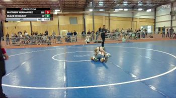 133 lbs Round 1 (6 Team) - Blake Woolsey, Providence (Mont.) vs Matthew Hernandez, Clackamas Community College