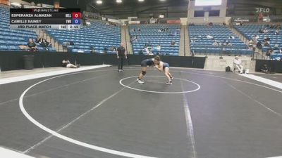 138 lbs 3rd Place Match - Camille Rainey, Texas Wesleyan vs Esperanza Almazan, Bellevue