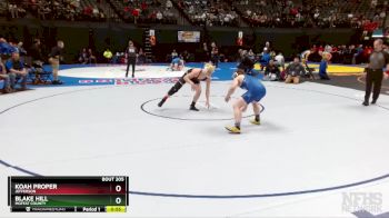 165-3A Cons. Round 1 - Koah Proper, Jefferson vs Blake Hill, Moffat County