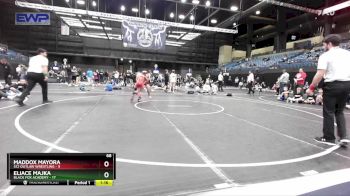 68 lbs Round 5 (10 Team) - Maddox Mayora, 512 Outlaw Wrestling vs Eliace Majka, Black Fox Academy