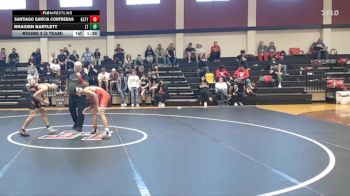 132 lbs Round 3 (3 Team) - Braiden Bartlett, Lake Travis vs Santiago Garcia Contreras, Katy