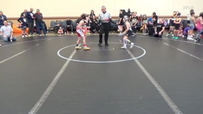 60 lbs Rr Rnd 1 - Beckham Borchin, All American K-4 vs Maxwell Ralston, OMP K-4