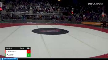 2A-113 lbs Cons. Round 3 - Will Ward, Thermopolis vs Jackie Meador, Big Piney