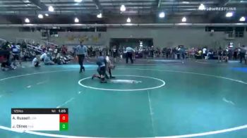 120 lbs Prelims - Aj Russell, Lion WC vs Jeremiah Clines, Twa