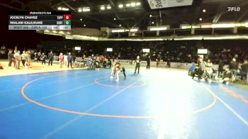 Girls 125 lbs Cons. Round 4 - Jocelyn Chavez, Toppenish (Girls) vs Iwalani Kalilikane, Curtis (Girls)