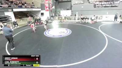 98 lbs Champ. Round 2 - Cael Robinett, Mad Dog Wrestling Club vs Jimmy Urban, California