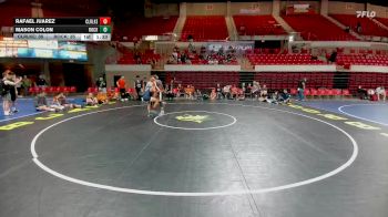 126 lbs Round 5 - 1st, 3rd, 5th, And 7th - Mason Colon, Rockwall vs Rafael Juarez, Houston Clear Lake