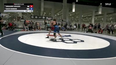 74 lbs 5th Place Match - Benjamin Weader, Integrity Wrestling Club vs Zach Hanson, Minnesota