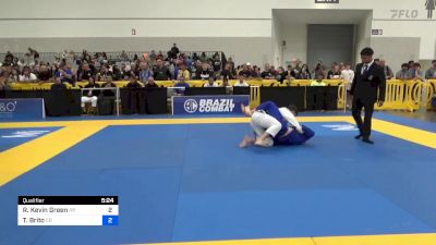 Ramsey Kevin Green vs Thiago Brito 2024 World Masters IBJJF Jiu-Jitsu Championship