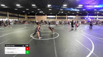 116 lbs Quarterfinal - Suri Bettencourt, Central Coast Most Wanted vs Davina Gonzales, Team Takedown