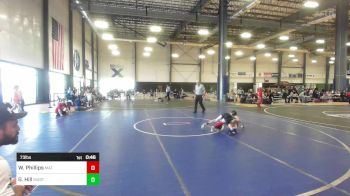 73 lbs Consi Of 4 - Weston Phillips, Mat Time vs Gage Hill, Mustangs WC