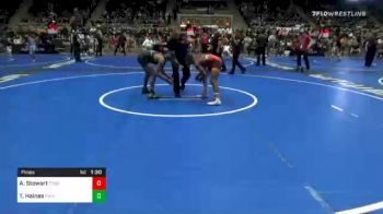 105 lbs Final - Aaron Stewart, Toss Em Up vs Tre Haines, Punisher Wrestling Company