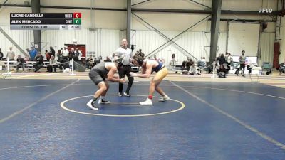 184 lbs Consi Of 8 #1 - Lucas Cardella, Western New England vs Alex Mercado, Centenary