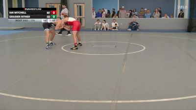 174 lbs Champ. Round 3 - Ian Mitchell, Northern Oklahoma College-Tonkawa vs Graiden Ritner, Southeast Community College
