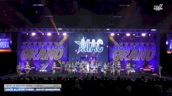 Mac's Allstar Cheer - Vengeance [2025 L5 Senior Coed - Large Day 1] 2025 The American Grand Grand Nationals