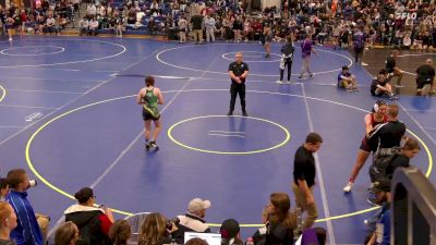 145 lbs Cons. Round 2 - Evelyn Borycki, Alexander vs Laila Ferguson, Niagara Wheatfield