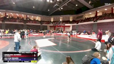 130 lbs 5th Place Match - Angelina Ramirez, Oklahoma vs Peyton Reaves, Perry Girls Wrestling Club